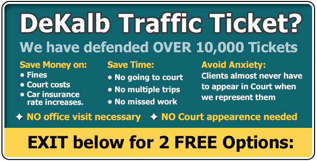DeKalb Traffic & Speeding Ticket Law Offices of Hendrick & Henry